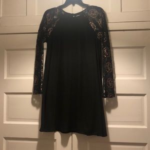 Long sleeve cocktail dress